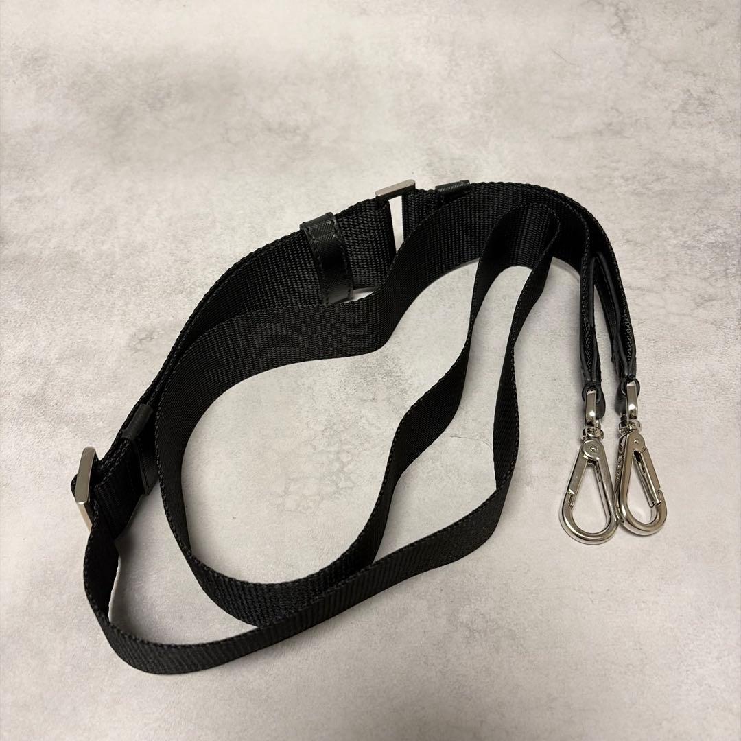 【極美品✨】プラダ　ビジネスバッグ　ナイロン×サフィアーノ 2way ギャラ付き