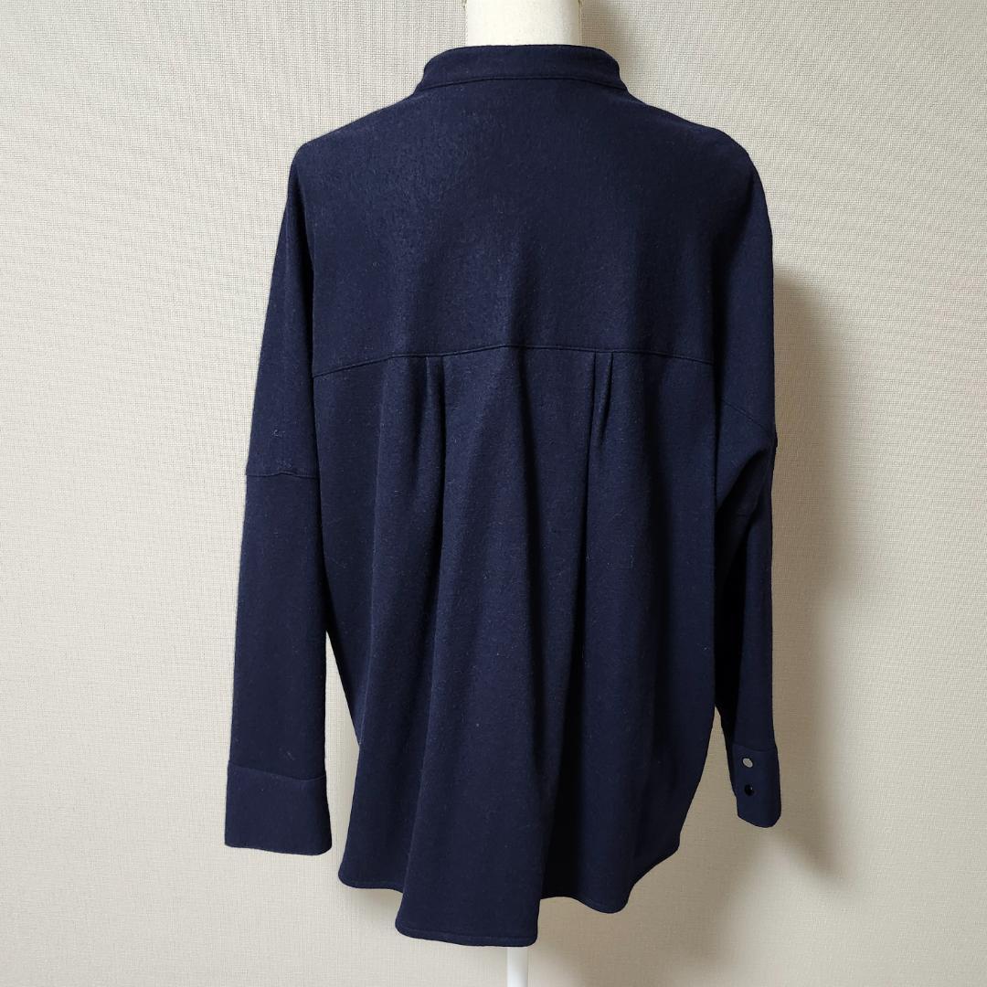 1erarrondissement　プルミエ　アロンディスモン　シャツ　　紺