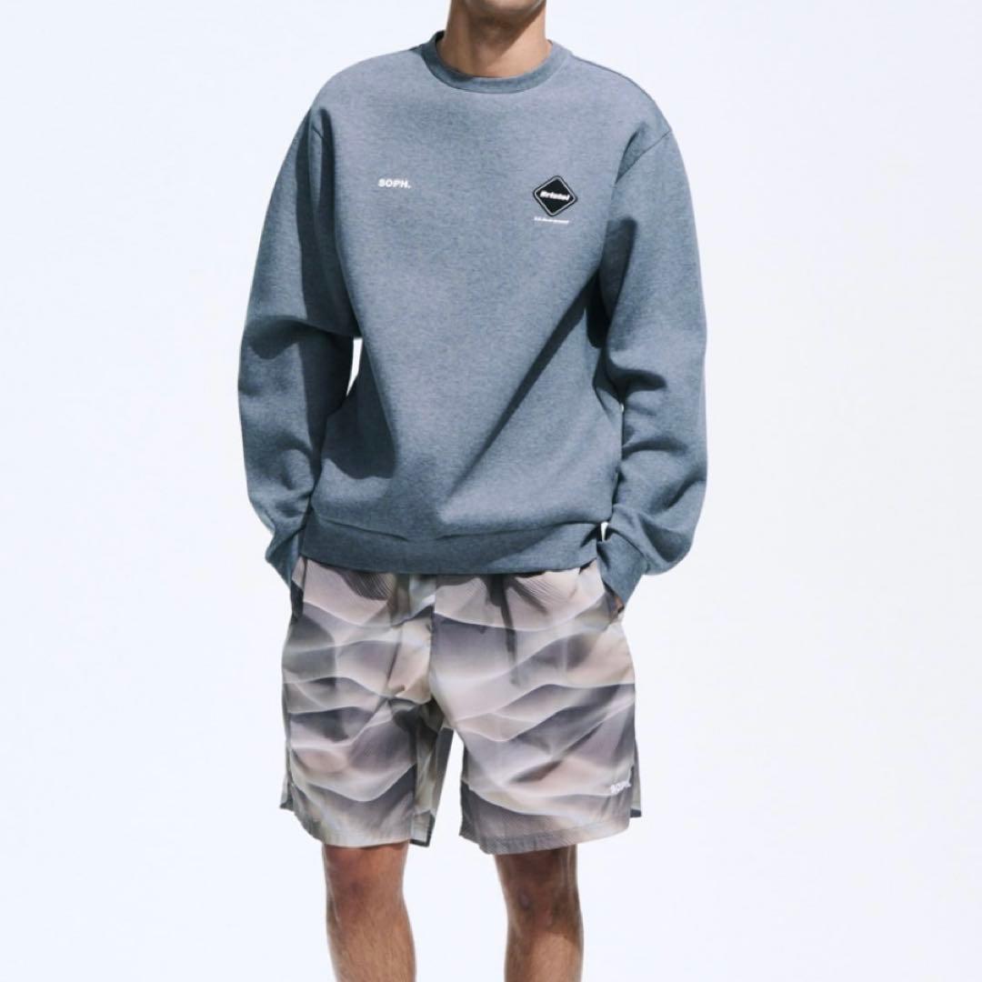 新品 F.C.R.B TECH SWEAT CREWNECK TOP Sサイズ