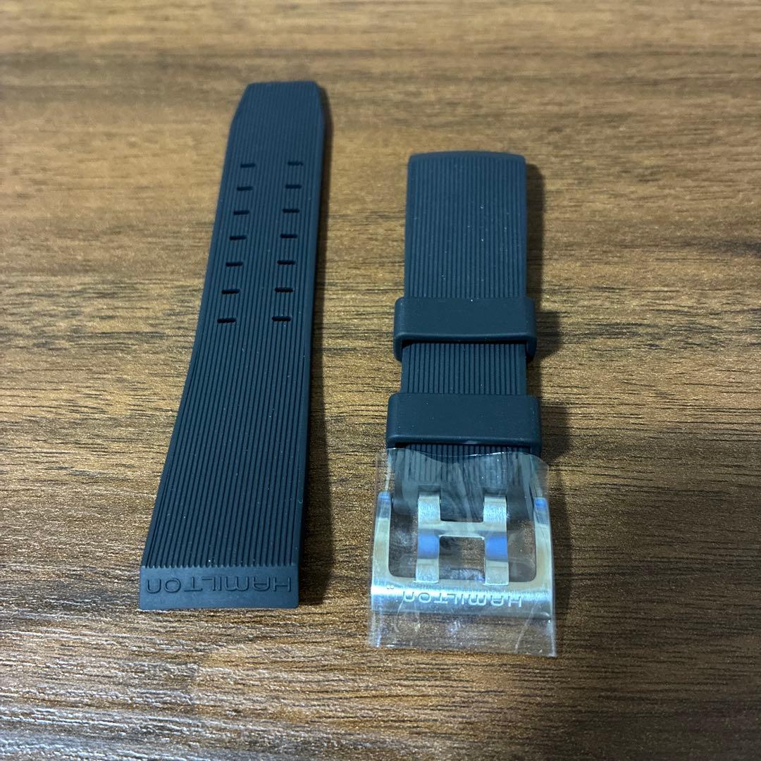ハミルトン純正バンド ベルト品番　H600785106 バネ棒と工具付き