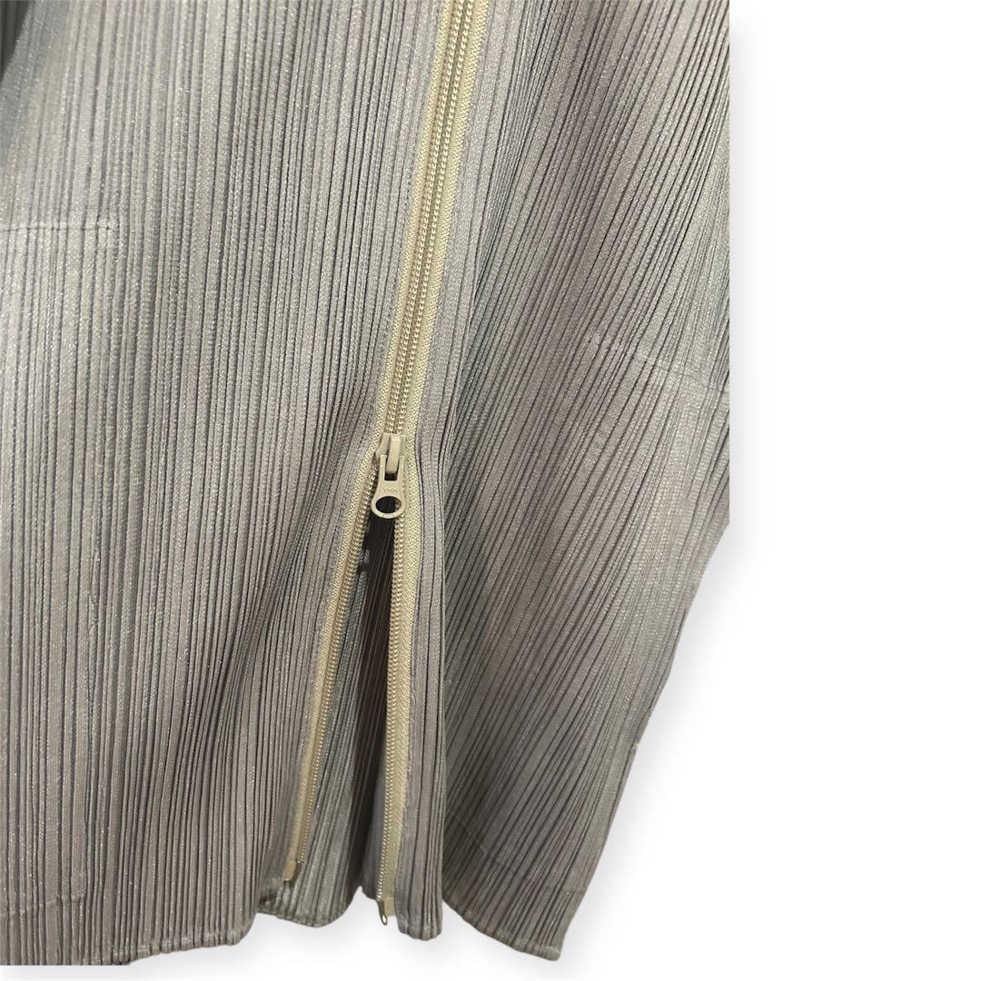 Pleats Please Issey Miyake ジップアップジャケット 3