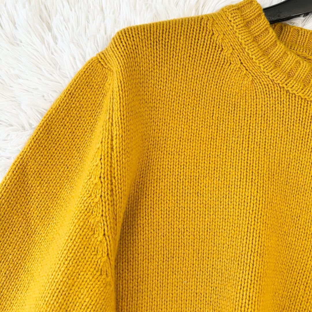 nomiamo ノミアモ カシミヤ100% 長袖ニット セーター クルーネック