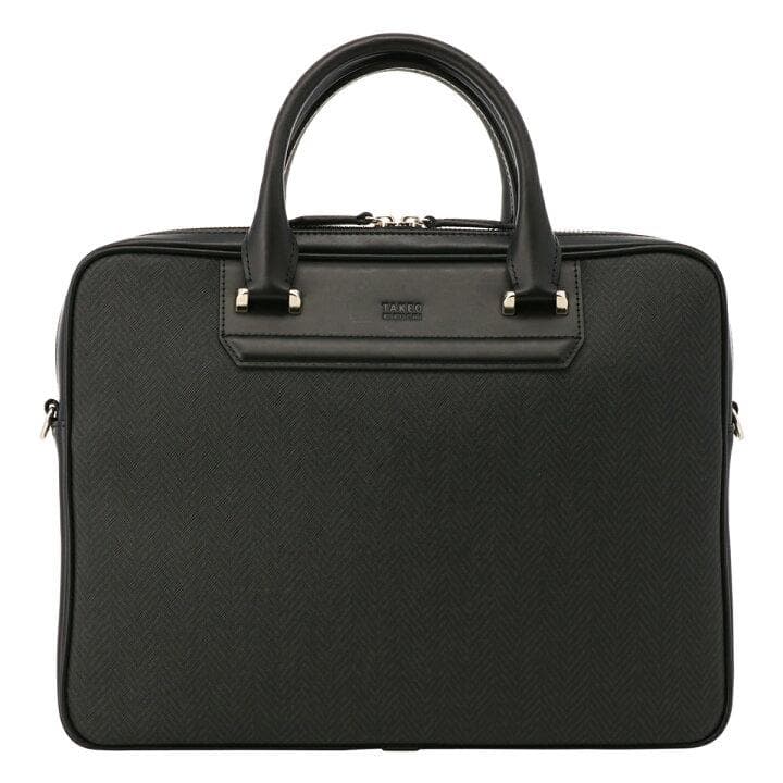 新品 定価30,800円 タケオキクチ 2WAY ビジネスバッグ ブラック 黒