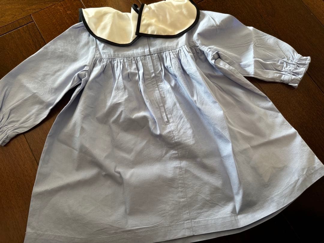 familiar ファミリア 女の子 襟付き ワンピース 80