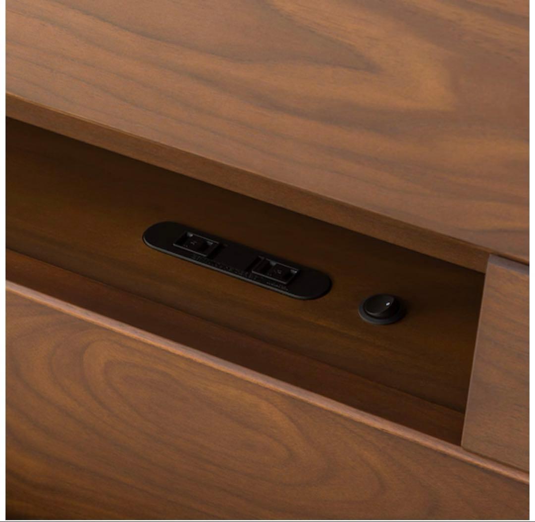 【18日16時まで出品】すのこクイーンベッドフレームブラウン