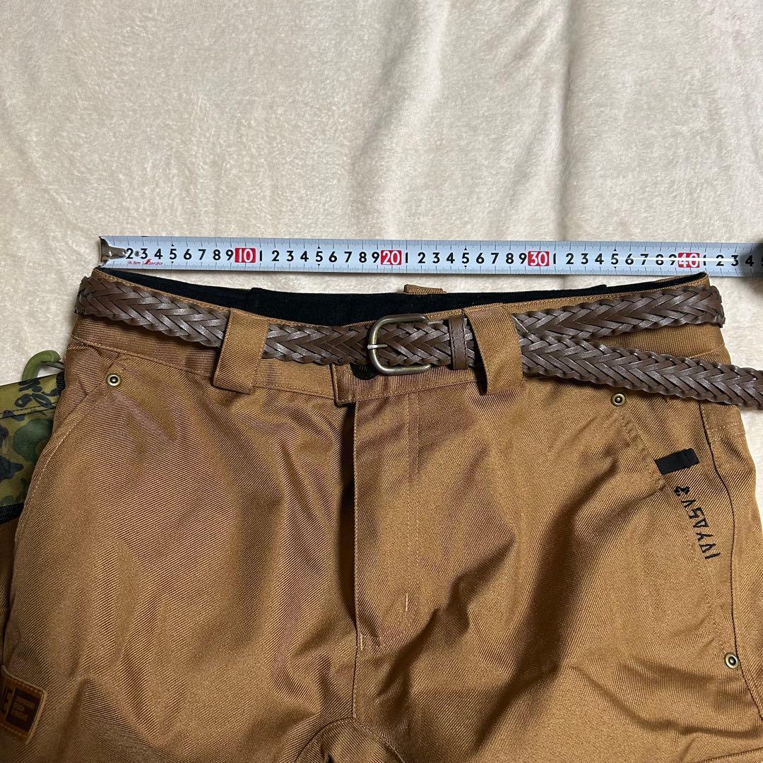 【まとめ売り】ROME SDS スノボーウェア 上下セット ＋ベルト 小物ケース