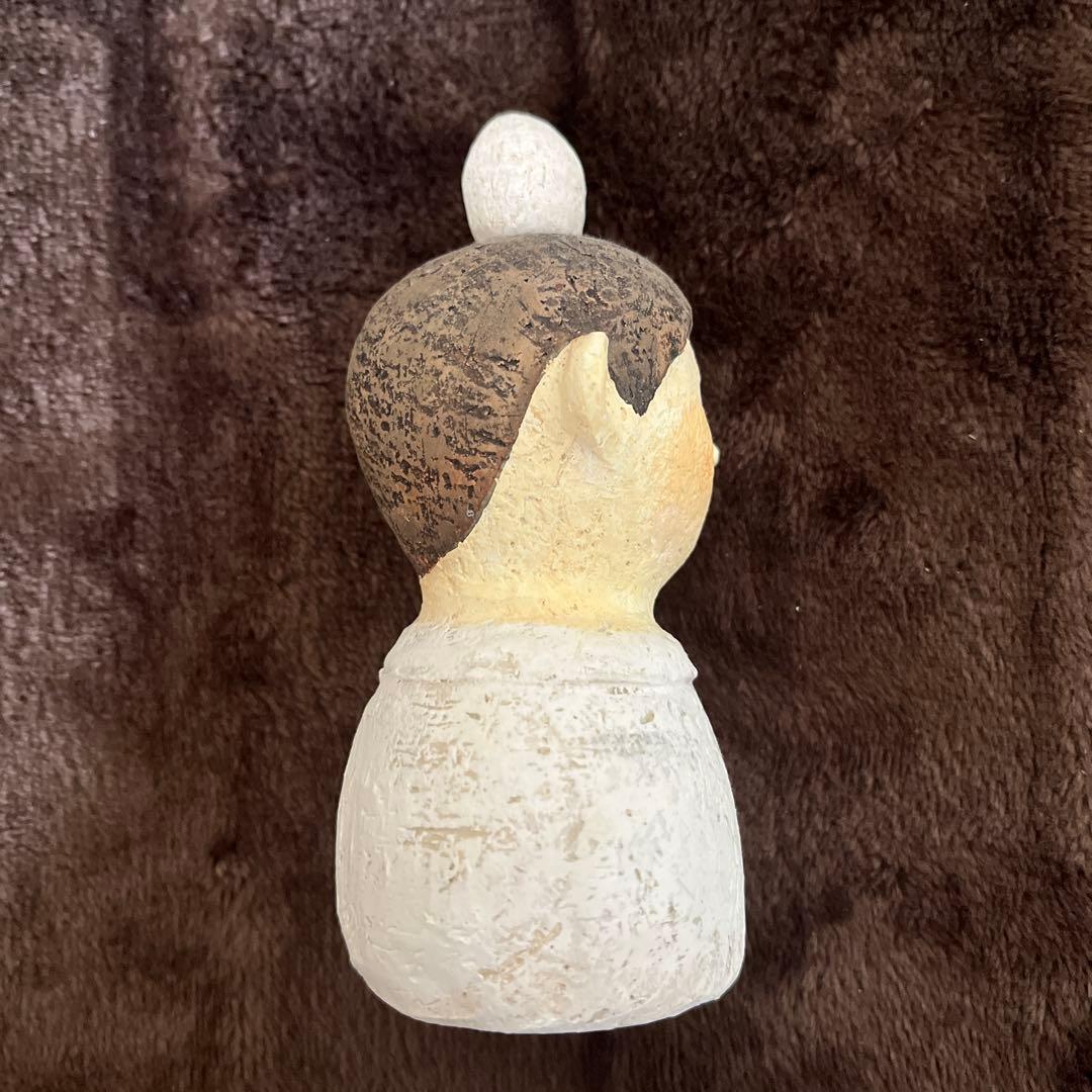 おるがん社　にしおゆき作　陶人形　置物　可愛い