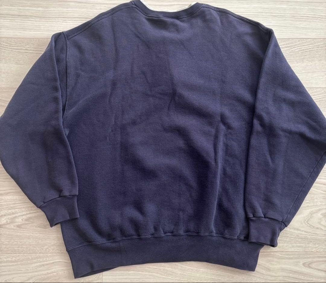 80s L.L.Bean×Russell ヘンリーネック スウェット XL