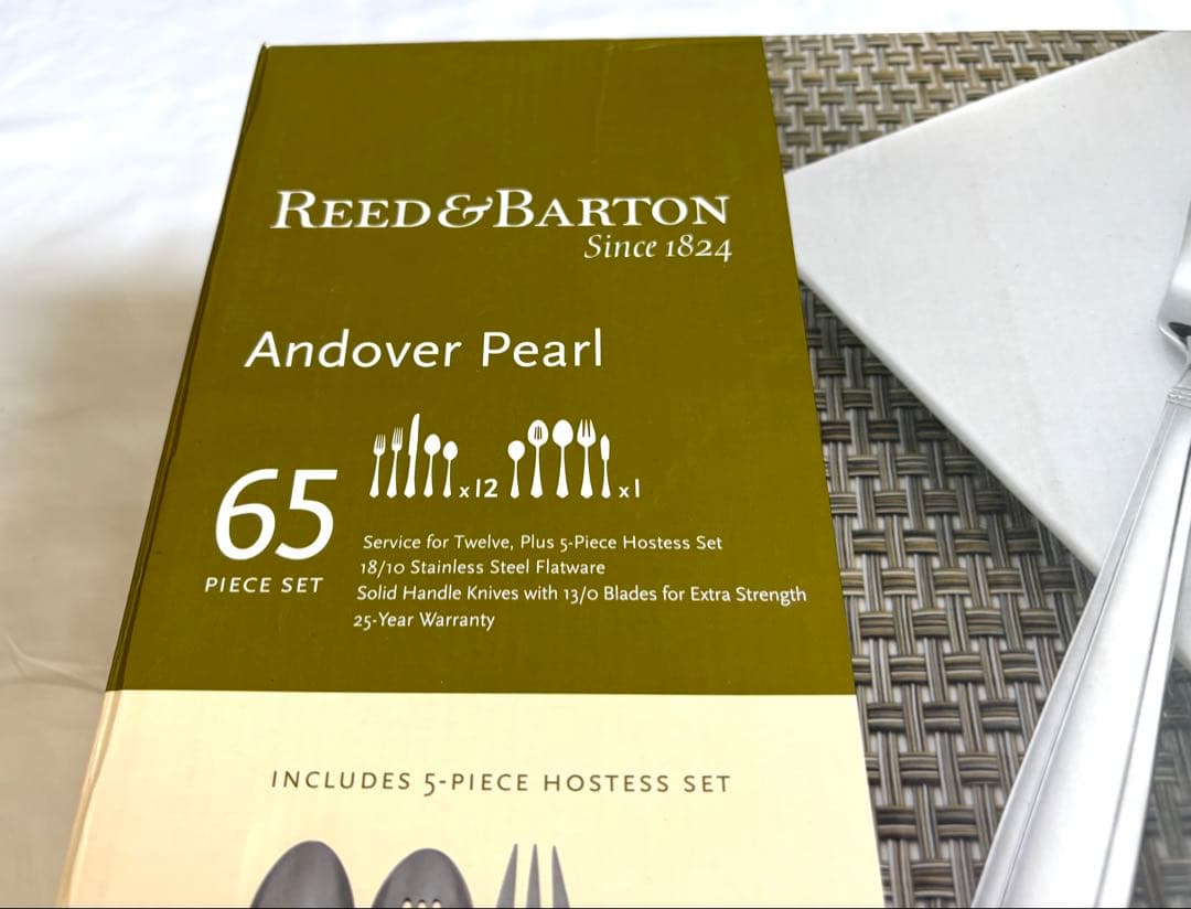 Reed & Barton Andover Pearl 65ピースセット