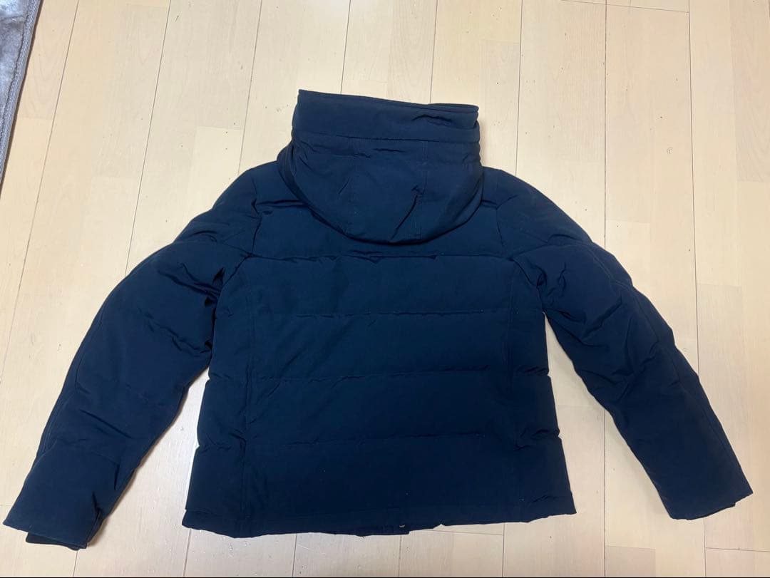 DANTON ダウンジャケット　レディース　38 ネイビー　ダントン