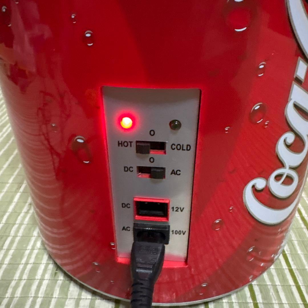 コカコーラ　Coca-Cola 保冷温庫　冷蔵庫　車用　AC DC シガー
