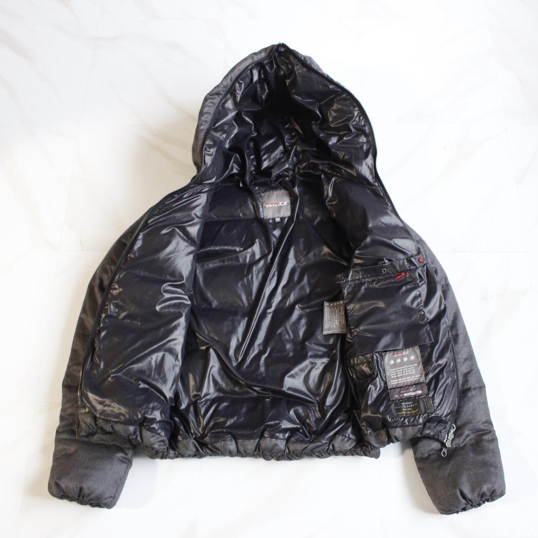 デュベティカ THIADUE カシミヤ ダウンジャケット グレー 38