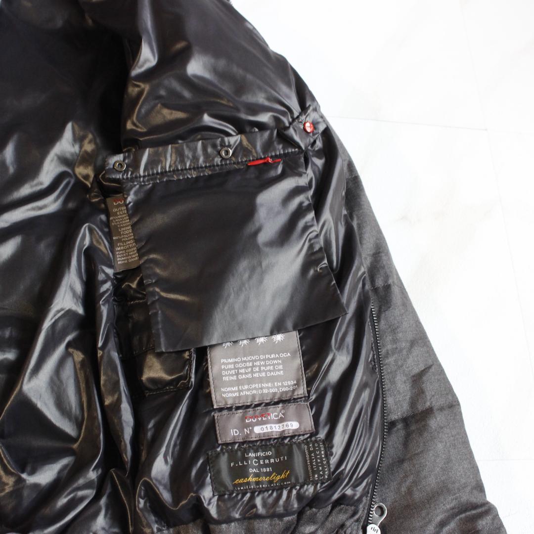 デュベティカ THIADUE カシミヤ ダウンジャケット グレー 38