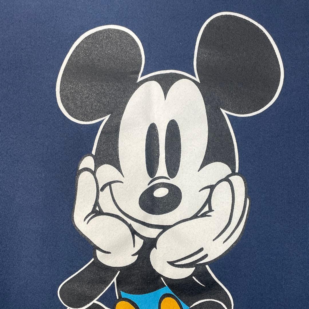 90s Disney MICKEY & CO. 青パンミッキー スウェット XL