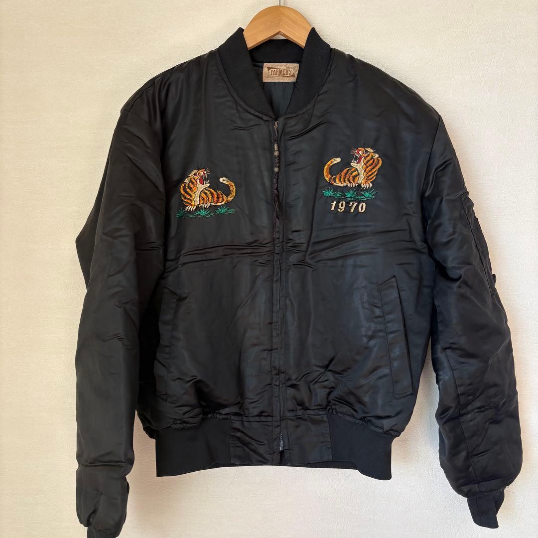 farmers KOREA MA-1 TYPE 龍刺繍 スーベニアジャケット