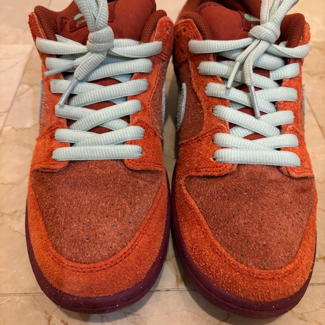 ナイキSB NIKESB DUNK LOW PRO PRM MYSTIC RED