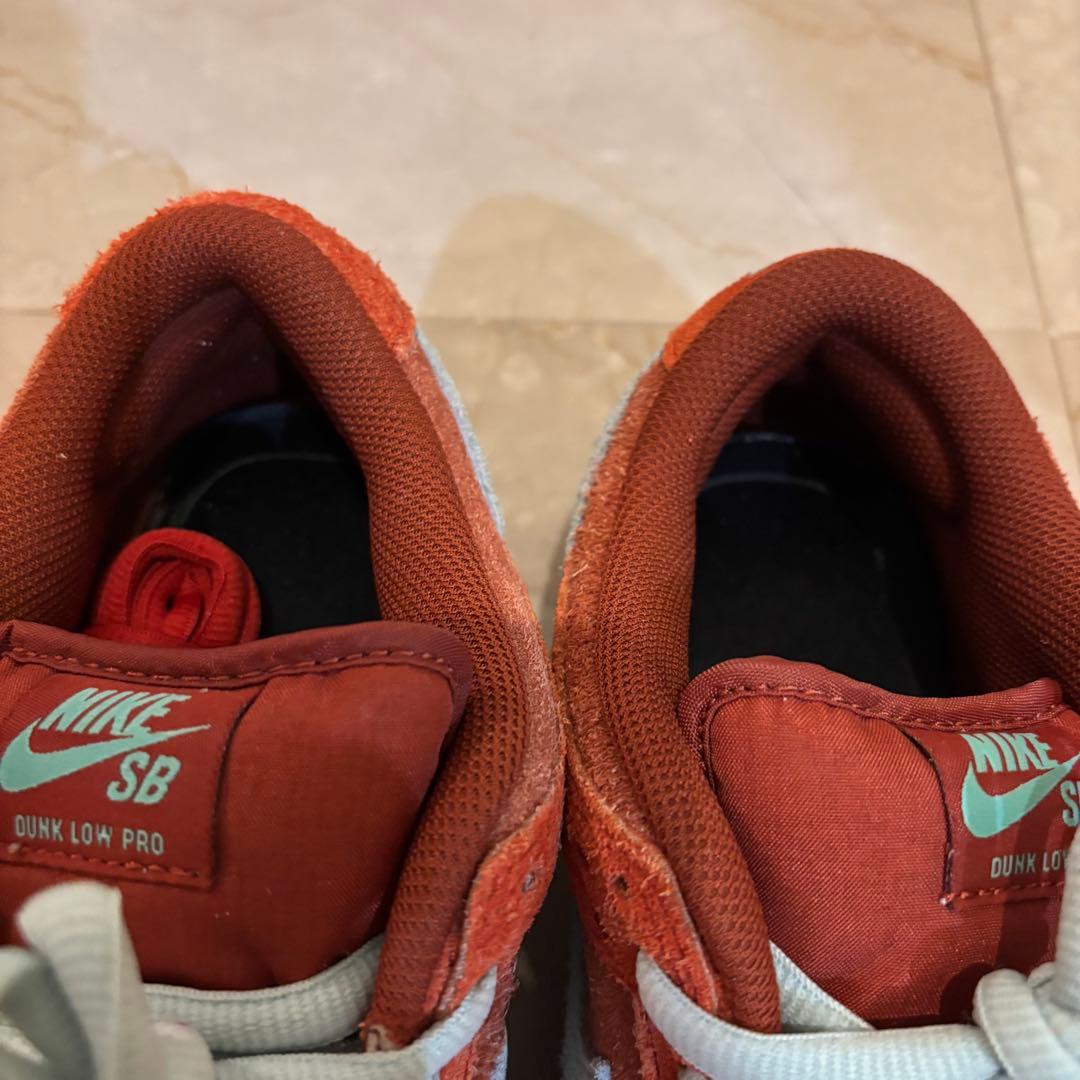 ナイキSB NIKESB DUNK LOW PRO PRM MYSTIC RED