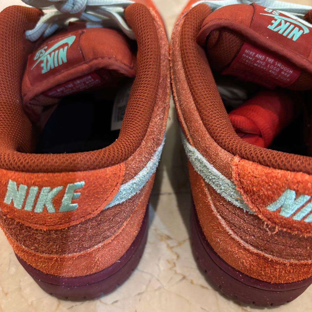 ナイキSB NIKESB DUNK LOW PRO PRM MYSTIC RED