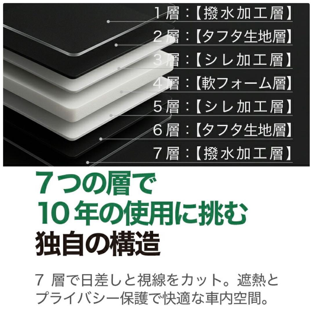 【値下げ】エクストレイルT33 専用サンシェード 5面セット
