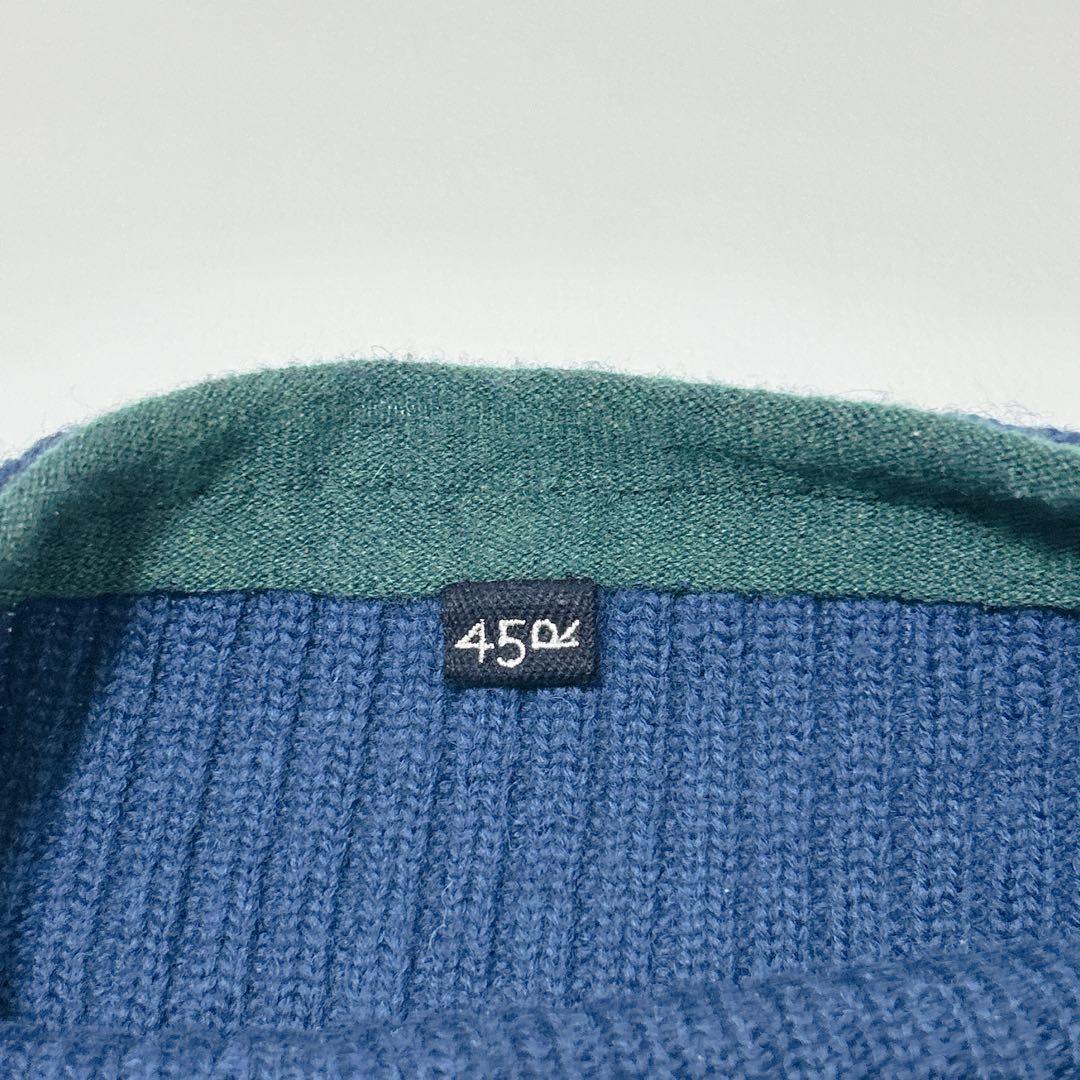 みーたん様　45R マリンクラフトSWEATER リブニットセーター　カシミヤ