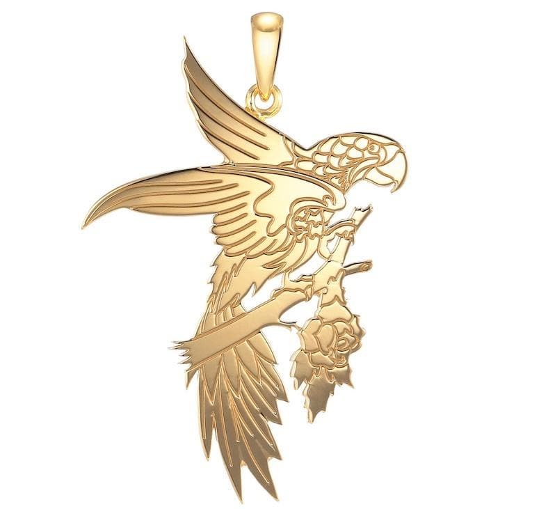 5.9万 キャリアリング ミスターブラザーズカットクラブ ペンダントトップ 鷹