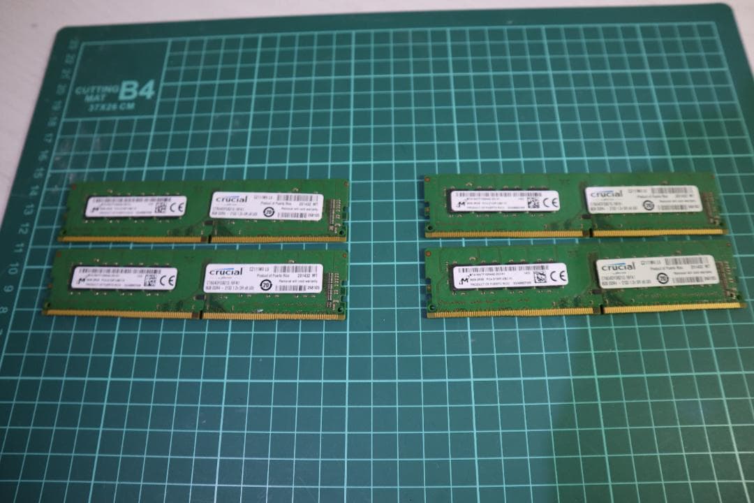 Crucial 32GB DDR4メモリ 2133MHz