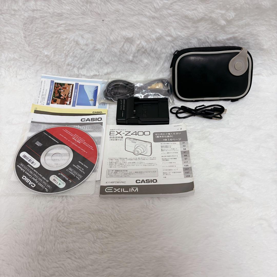 【極美品】CASIO EX-Z400 ゴールド 12.1メガピクセル