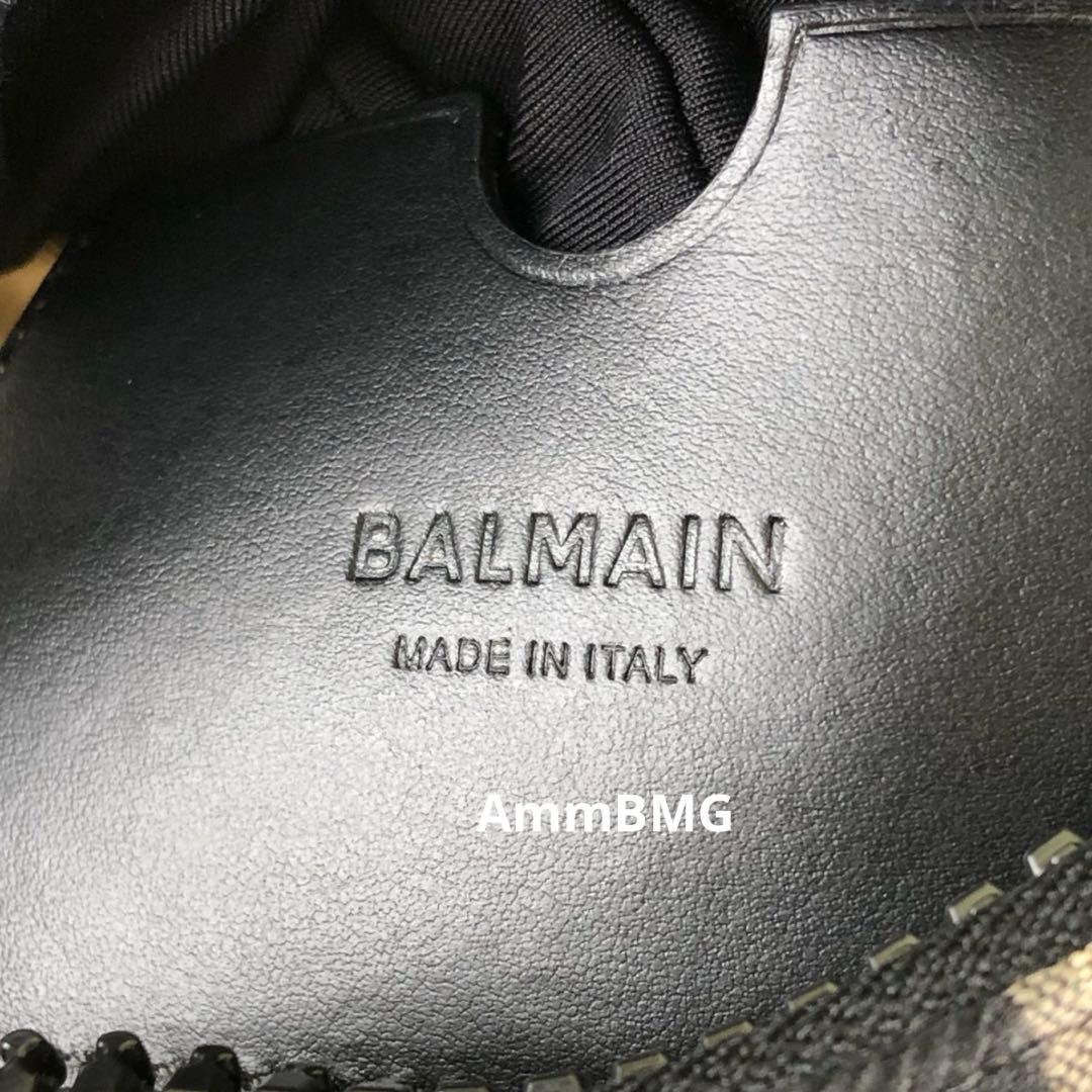 ☆*様 BALMAIN 正規品 新品　ロゴ ボディバッグ　ウエストポーチ　モノグ