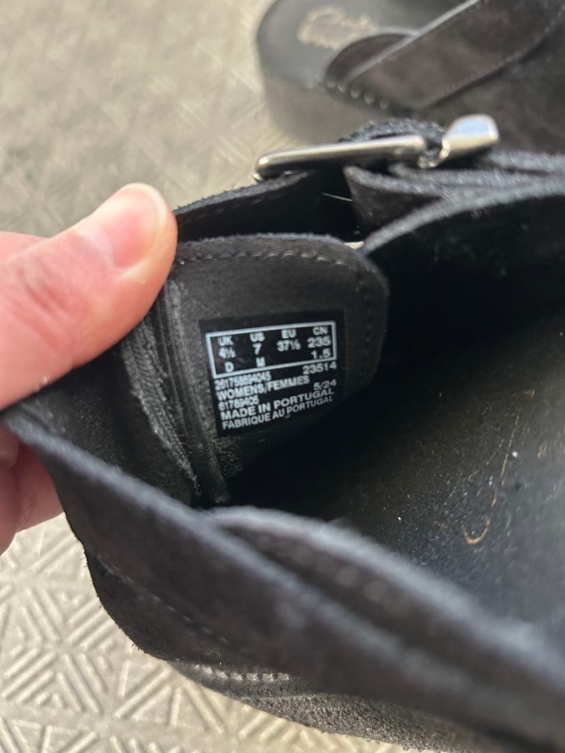 靴 Clarks Originals Trek Wedge Mule