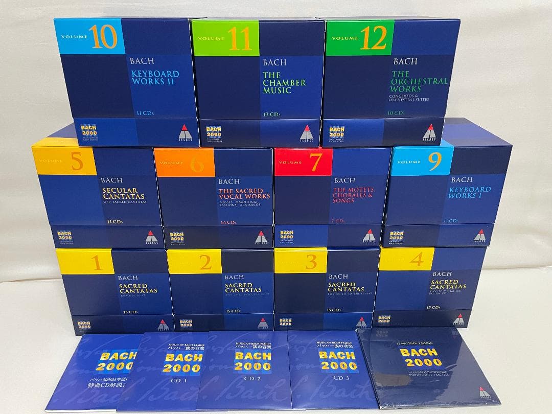 本日限りお値引き中◇BACH２０００（バッハ大全集）　日本語版