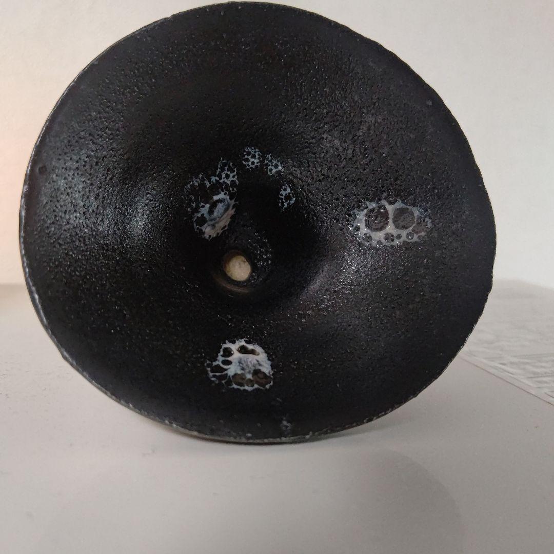 唐津焼き巨匠田中佐次郎作品ぐい呑み　玉響杯　新品未使用箱なし　8.5×8口径６高