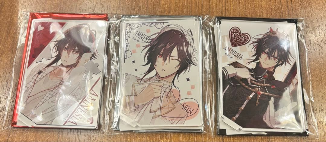 AMNESIA アムネシア オトスト カード型アクリルスタンド シン 3種