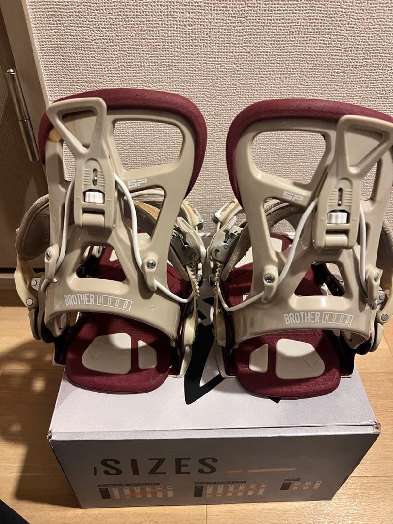 【SP Bindings BROTHERHOOD Mサイズ】バーガンディ