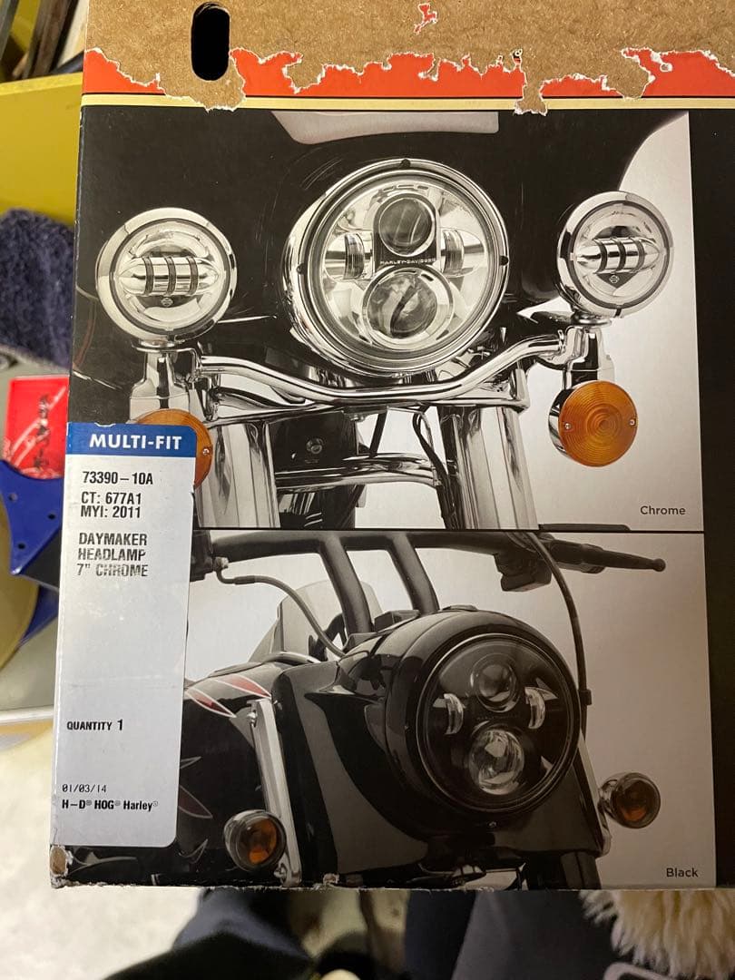ハーレー純正LEDヘッドライト　73390-10A