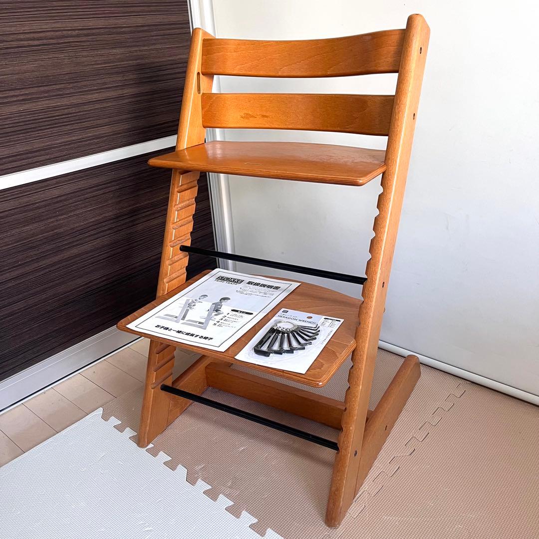 正規品【チェリー】ストッケ トリップトラップ シリアル3