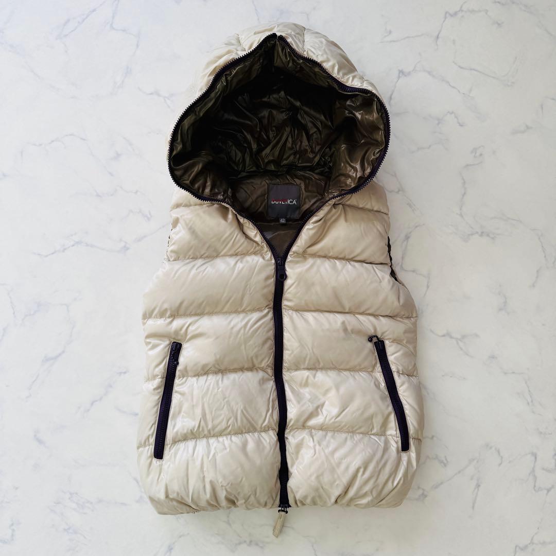 ☆美品☆ DUVETICA FEBE レディース ベージュ　ダウンベスト