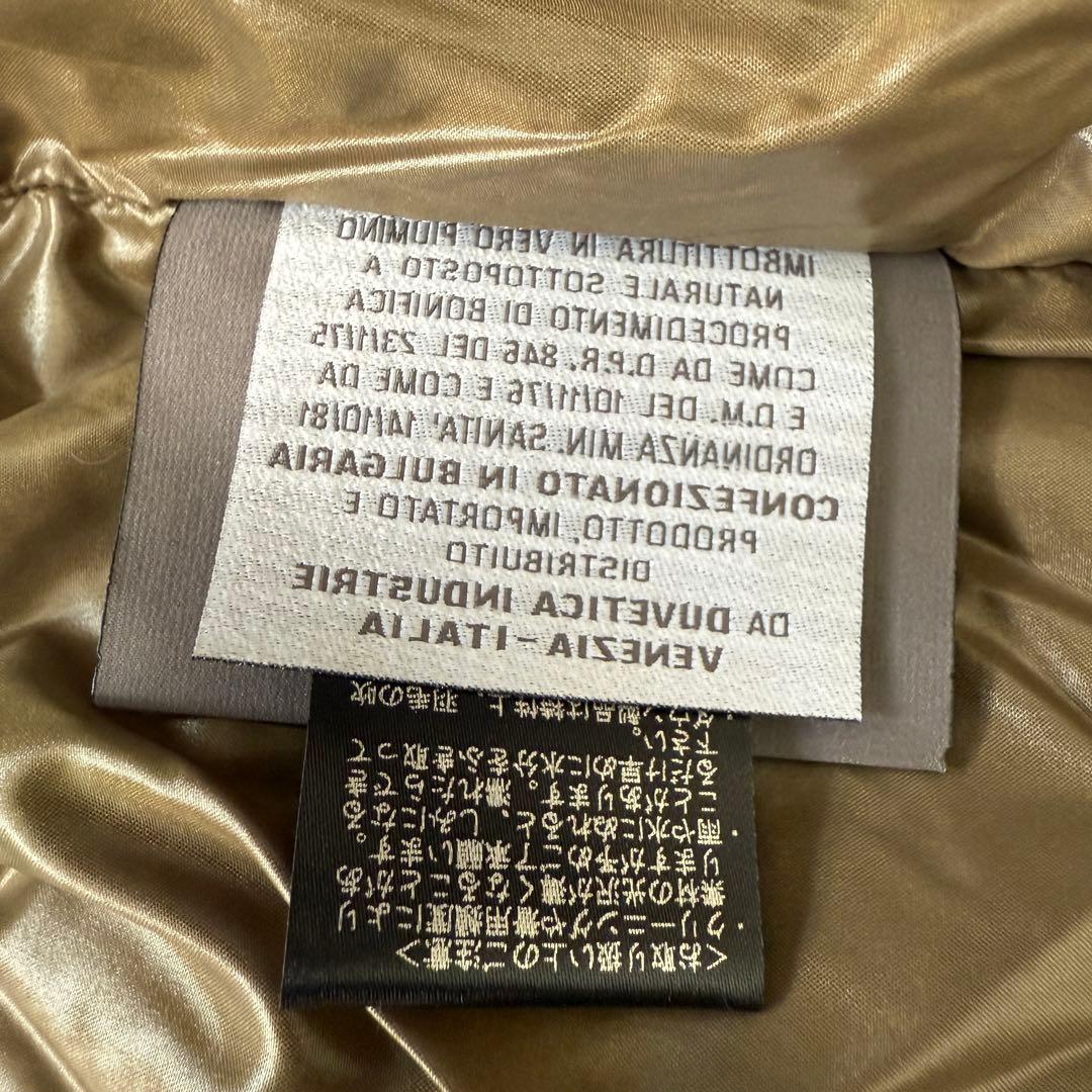 ☆美品☆ DUVETICA FEBE レディース ベージュ　ダウンベスト