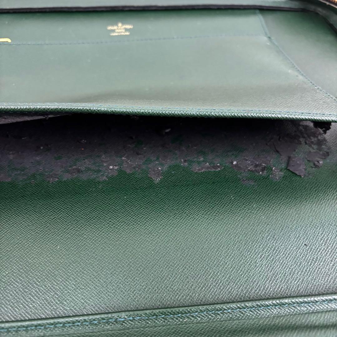 ルイヴィトン タイガ バルディック グリーン ビジネスバッグ