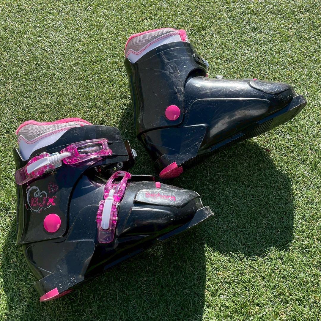 スキー　子ども　ジュニア　3点セット　スキー板　ブーツ　ストック　ロシニョール