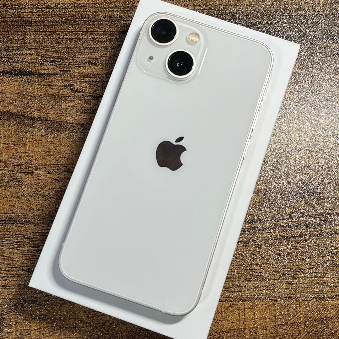 美品 Iphone13mini 128gb simフリー　バッテリー100％