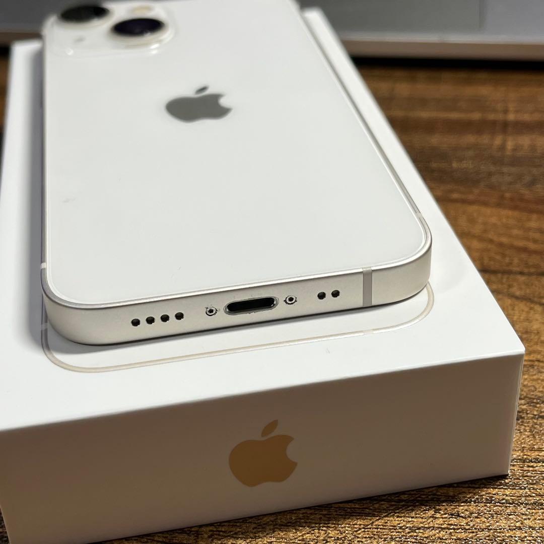 美品 Iphone13mini 128gb simフリー　バッテリー100％