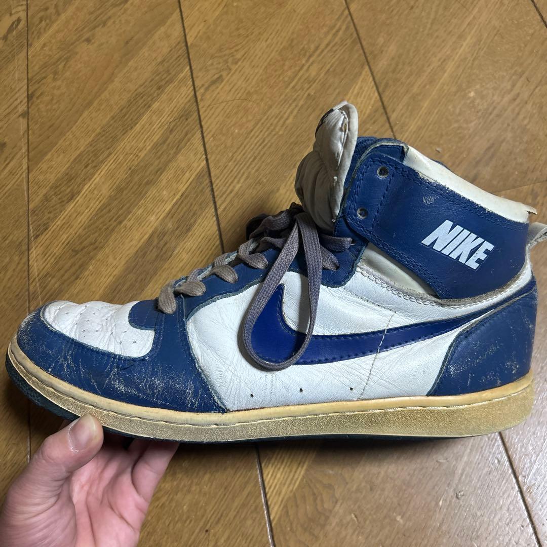NIKE ナイキ　チームコンベンション　白×紺