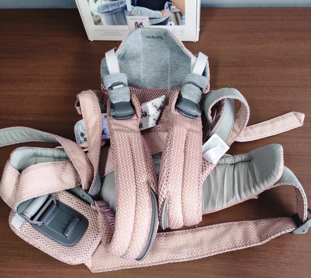 BabyBjorn ハーモニーメッシュ 抱っこ紐 ピンク
