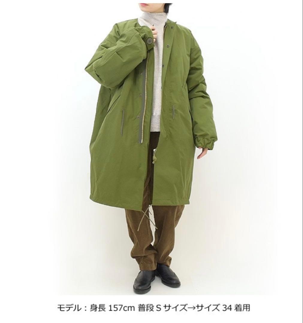 THE SHINZONEシンゾーン フィールドパーカーオリーブ　モッズコート