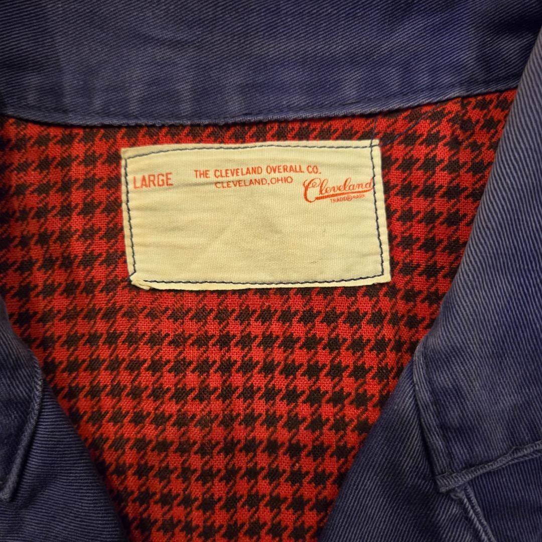 60s Cleveland Overall Co ツイルJKT L ヴィンテージ
