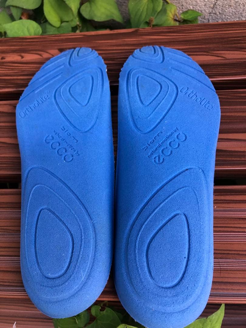 371番 美品ECCO ゴルフシューズ 38 24.0cmスパイクレス