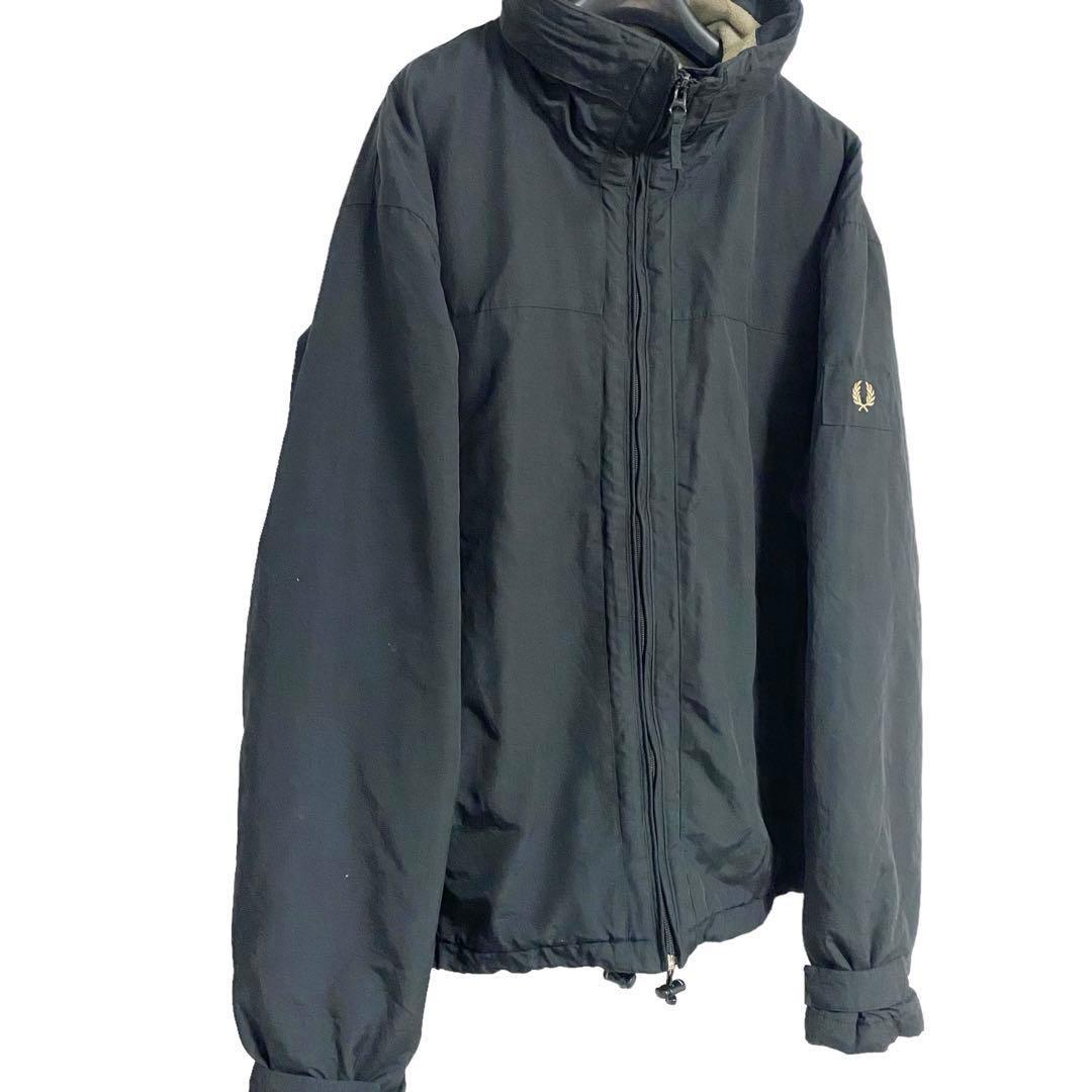 古着FRED PERRY ブルゾン ジャケット　ブラック 黒