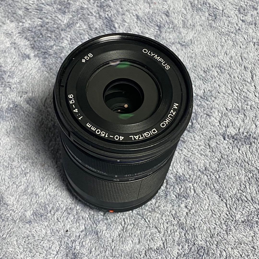 OLYMPUS E-PL5 ミラーレス一眼レンズ3種フラッシュ•バッグ付★訳あり