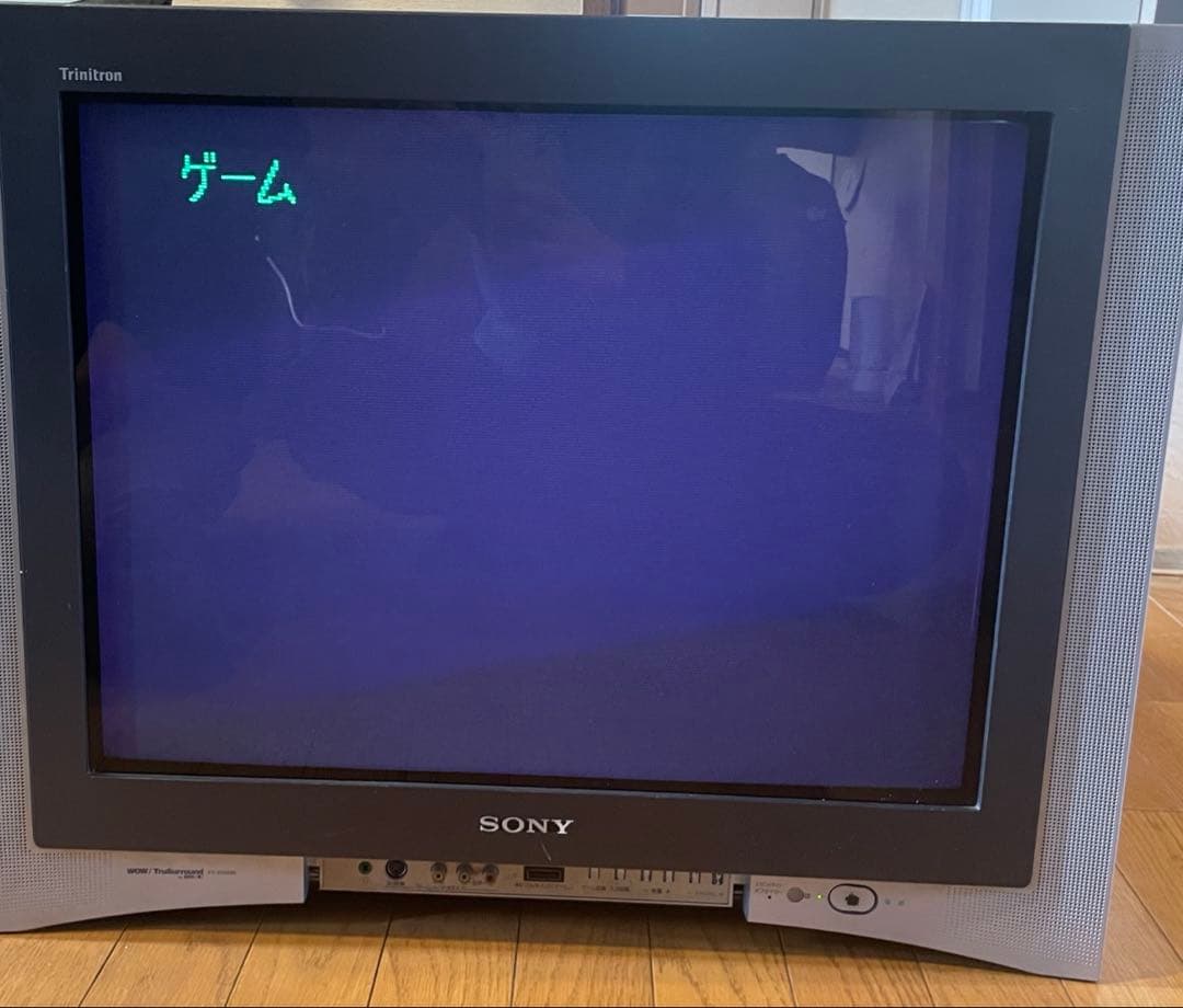 SONY Trinitron ブラウン管テレビ