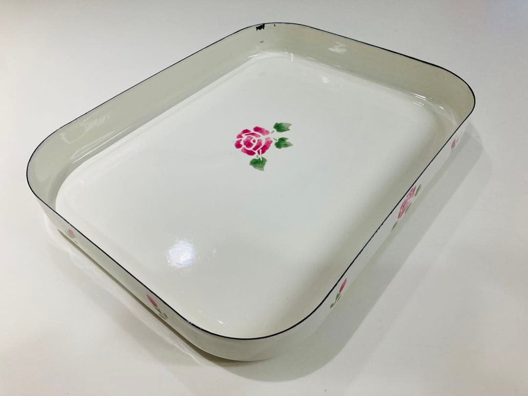 【希少】マニー ホーロー キッチンバット(大) ポット